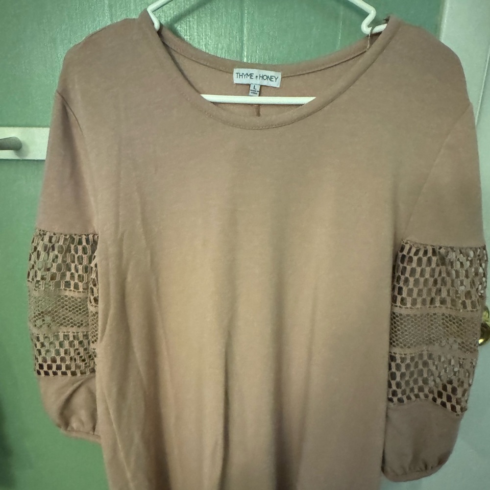 Dress. Dusty Rose Color. Purchased at TJ Maxx. Lightly Used. Women’s Size Large